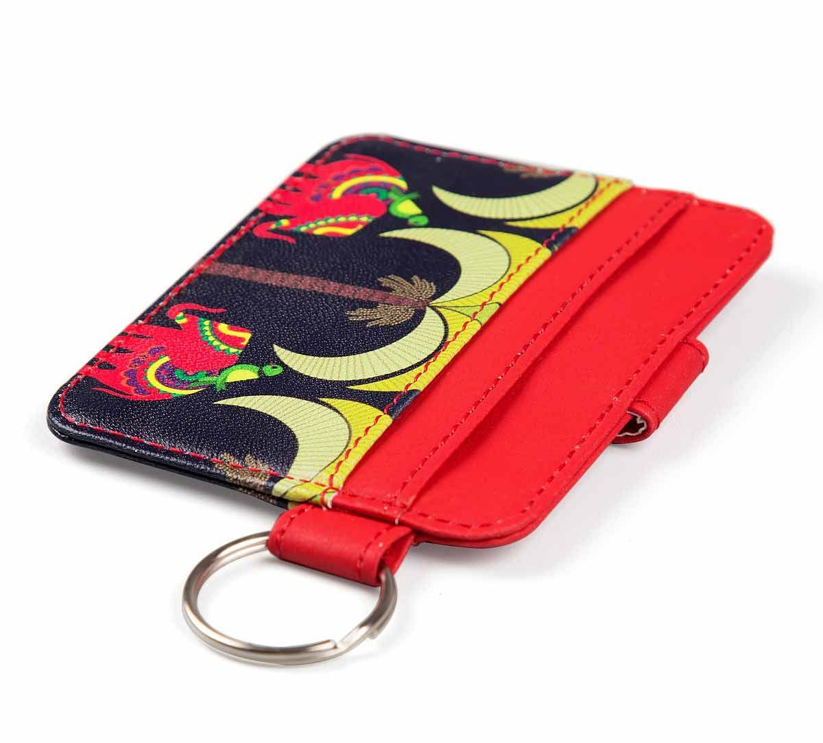 India Circus Palmeria Tusker Reiteration Keychain Card Holder