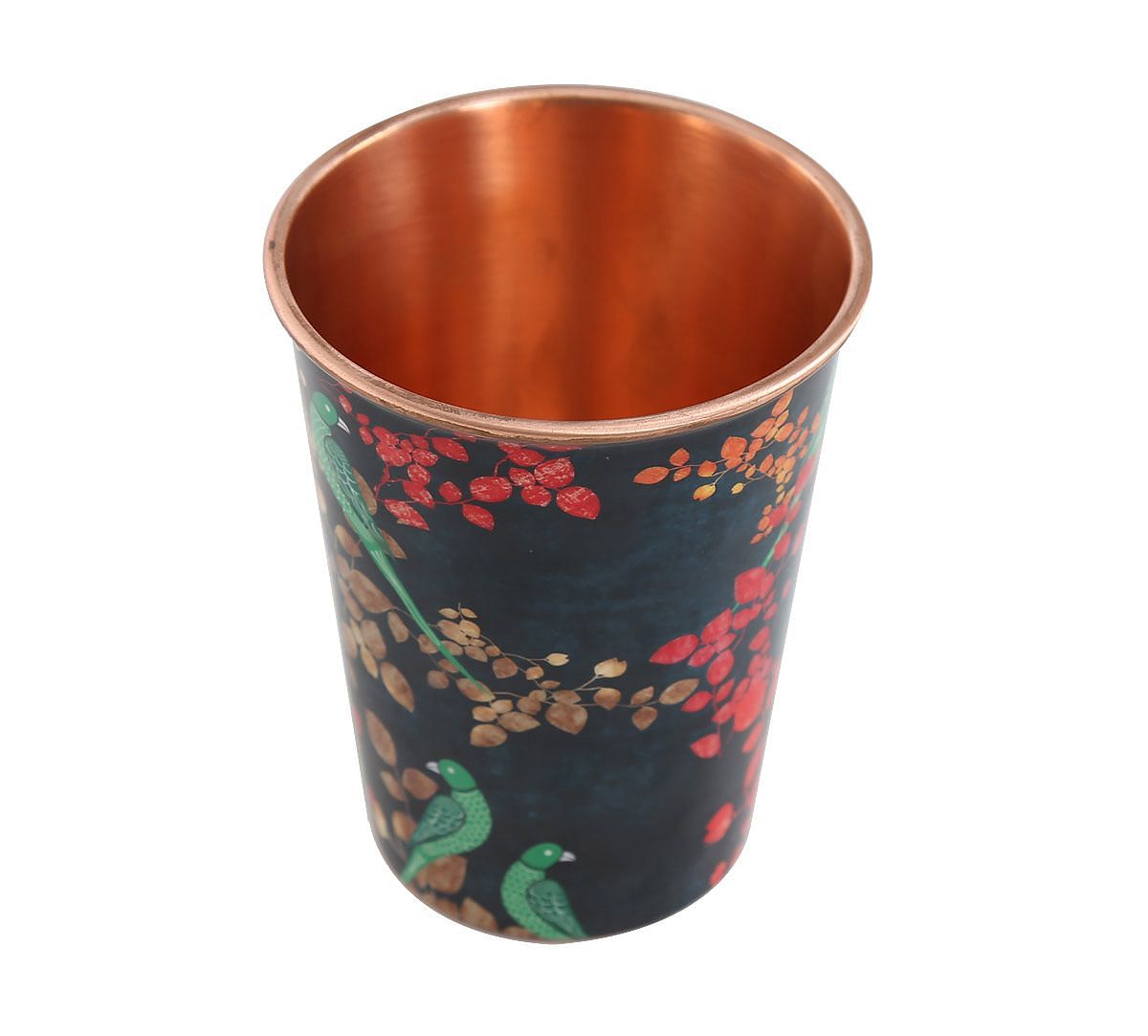 India Circus Parrots of the night Copper Tumbler