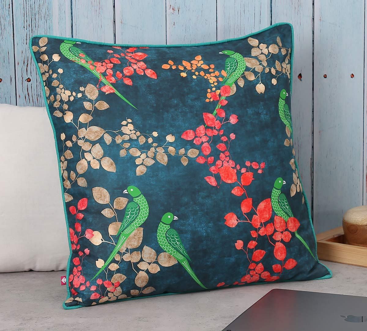 India Circus Parrots of the night Polyester Cushion Cover
