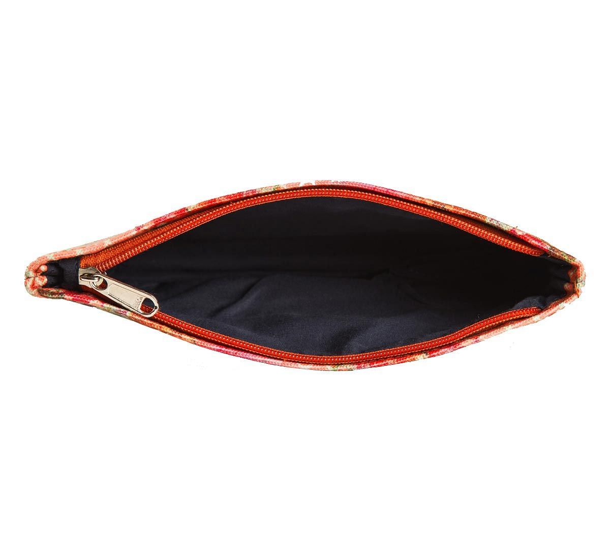 India Circus Peacock Dwar Small Utility Pouch