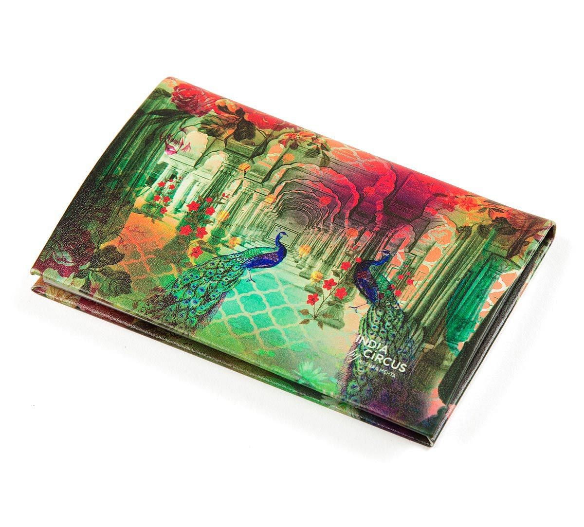 India Circus Peacock Dwar Visiting Card Holder
