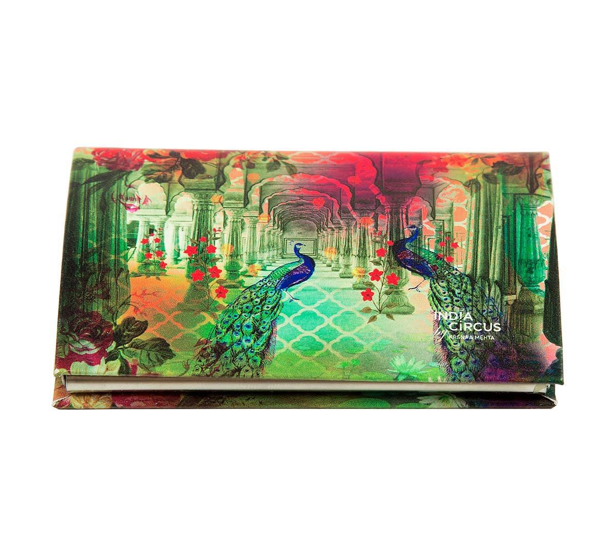 India Circus Peacock Dwar Visiting Card Holder