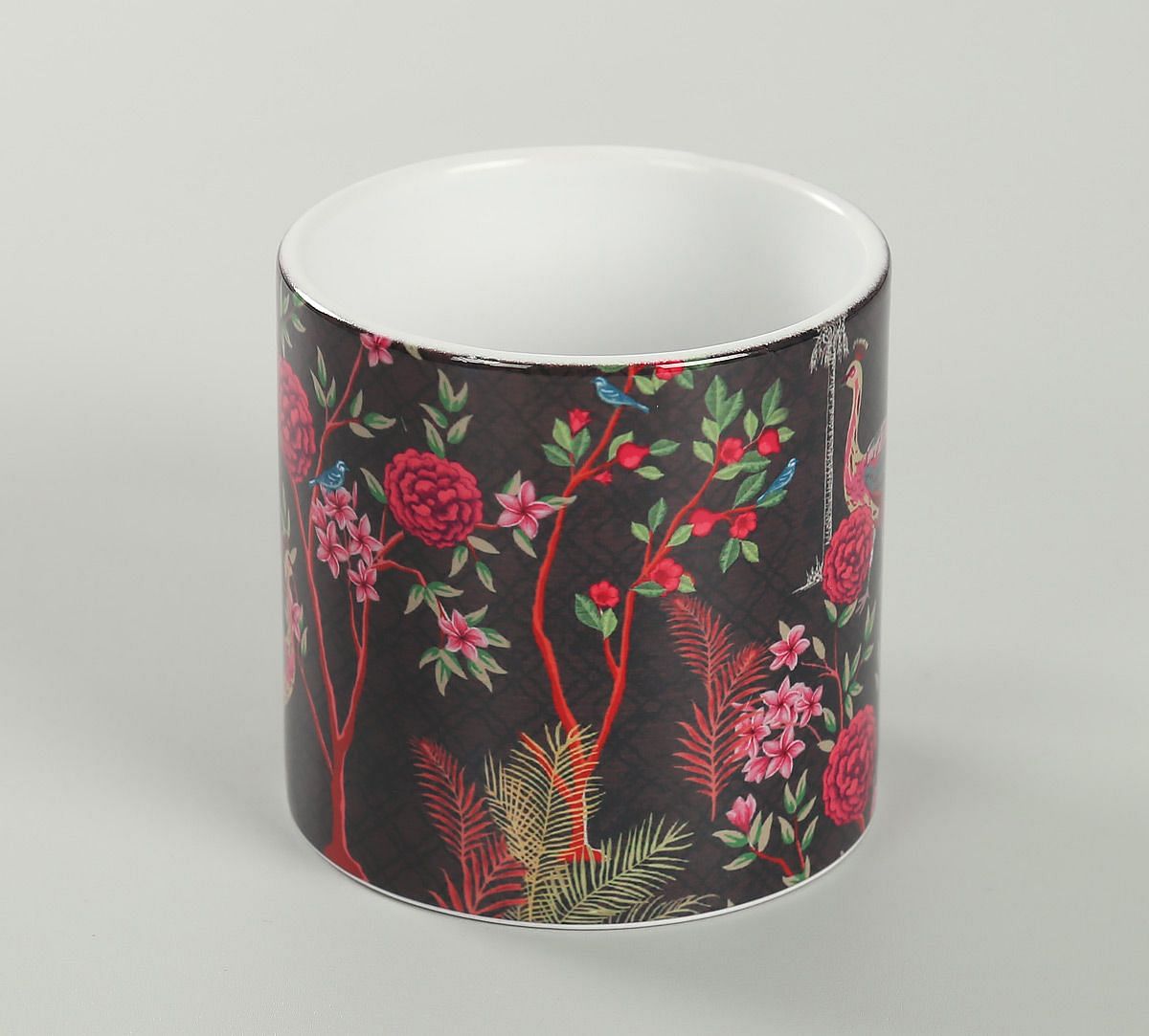 India Circus Peacock Garden Espresso Mug