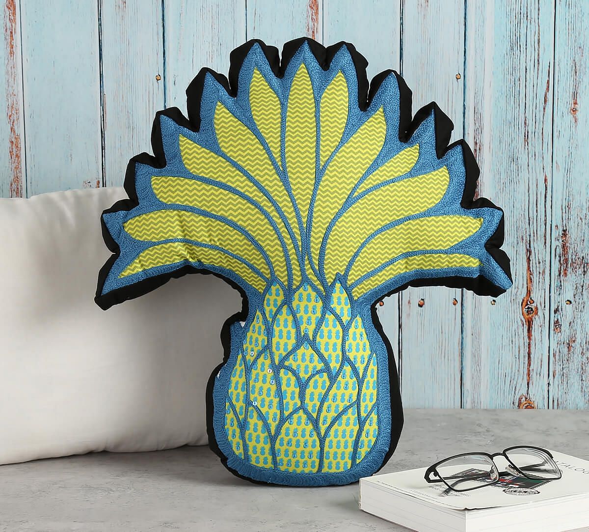 India Circus Pineapple Shaped Cushion