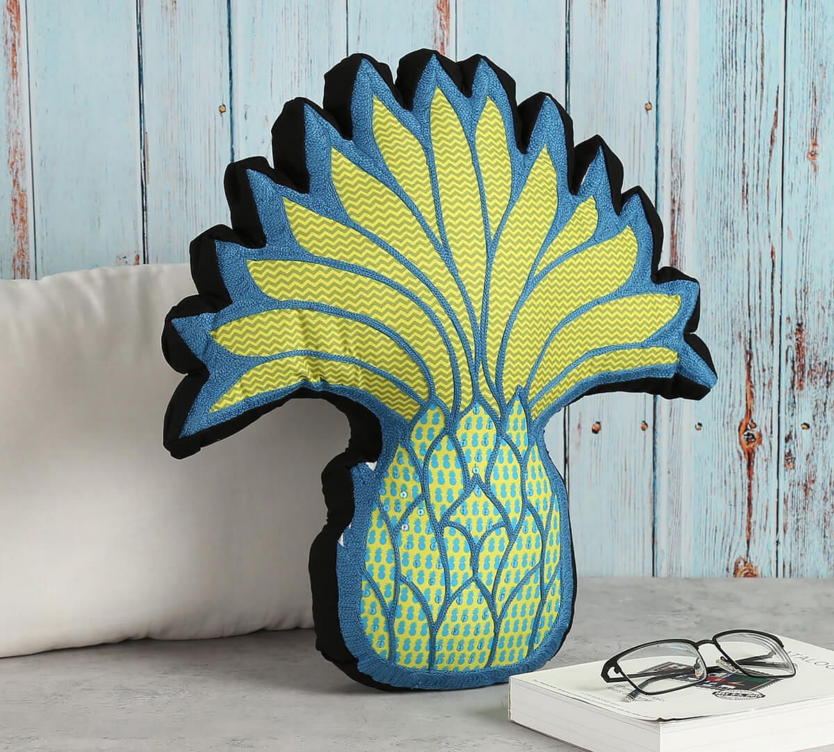 India Circus Pineapple Shaped Cushion