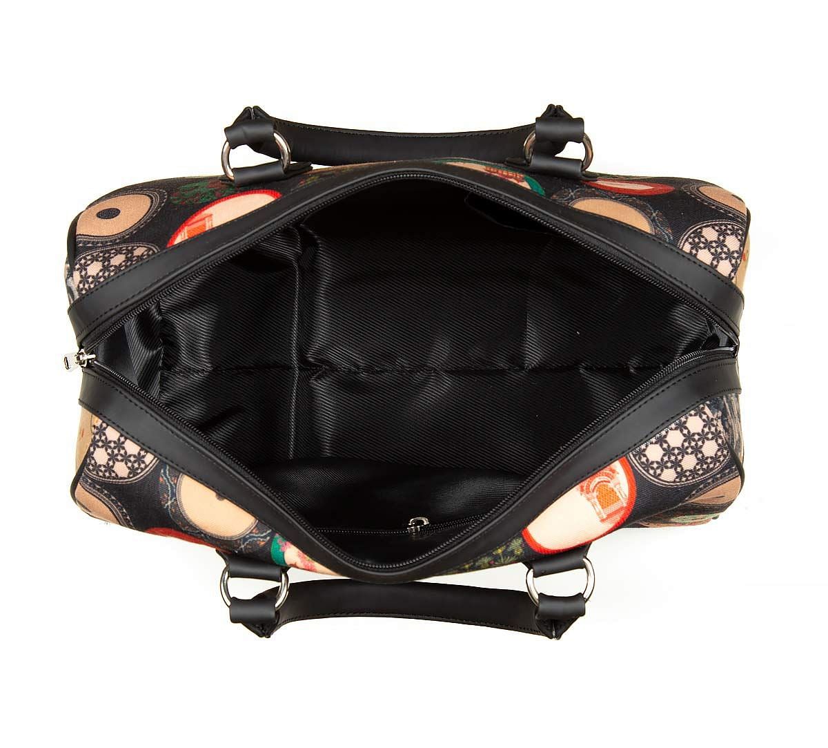 India Circus Platter Portrayal Duffle Bag