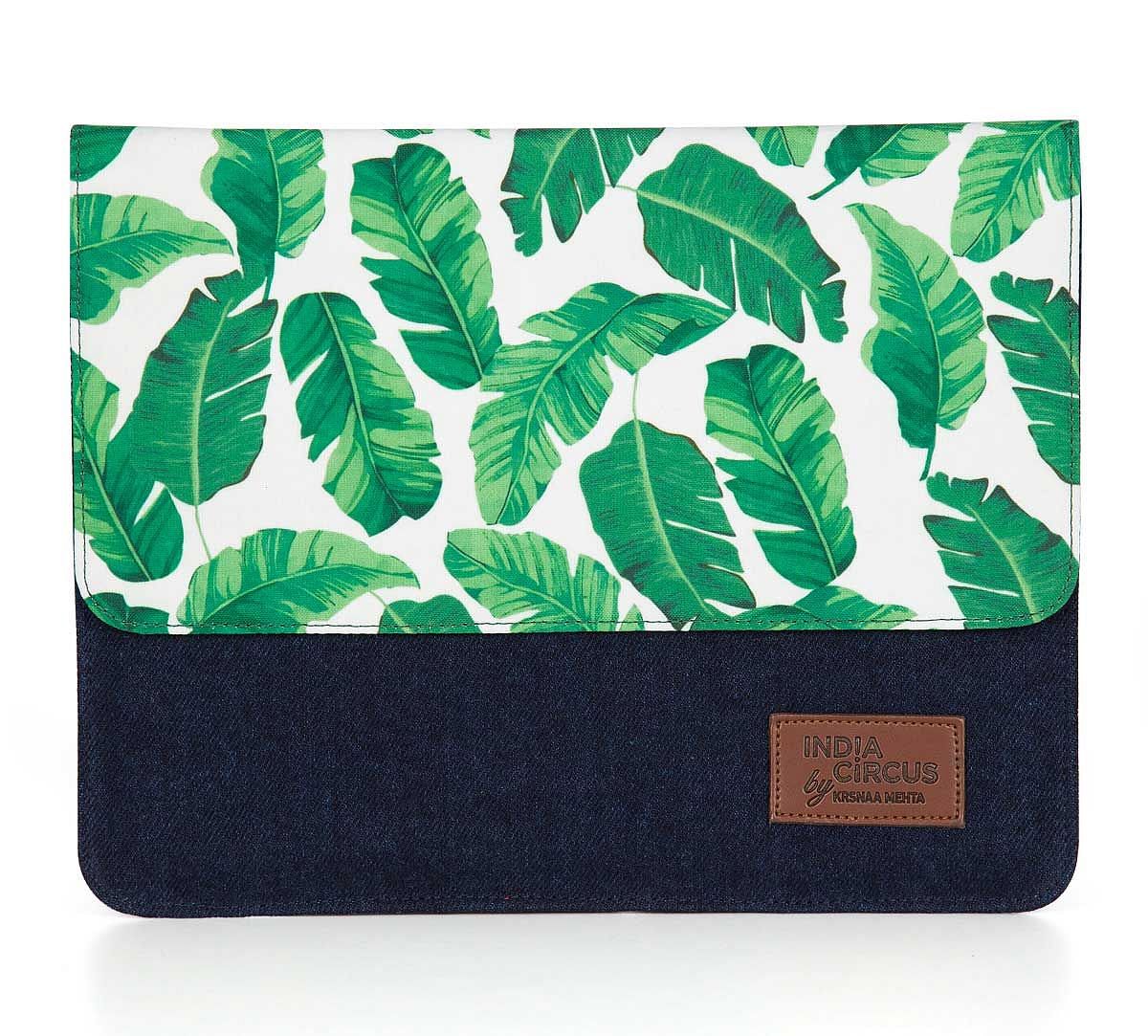 India Circus Pleasant Peduncle Denim iPad Sleeve