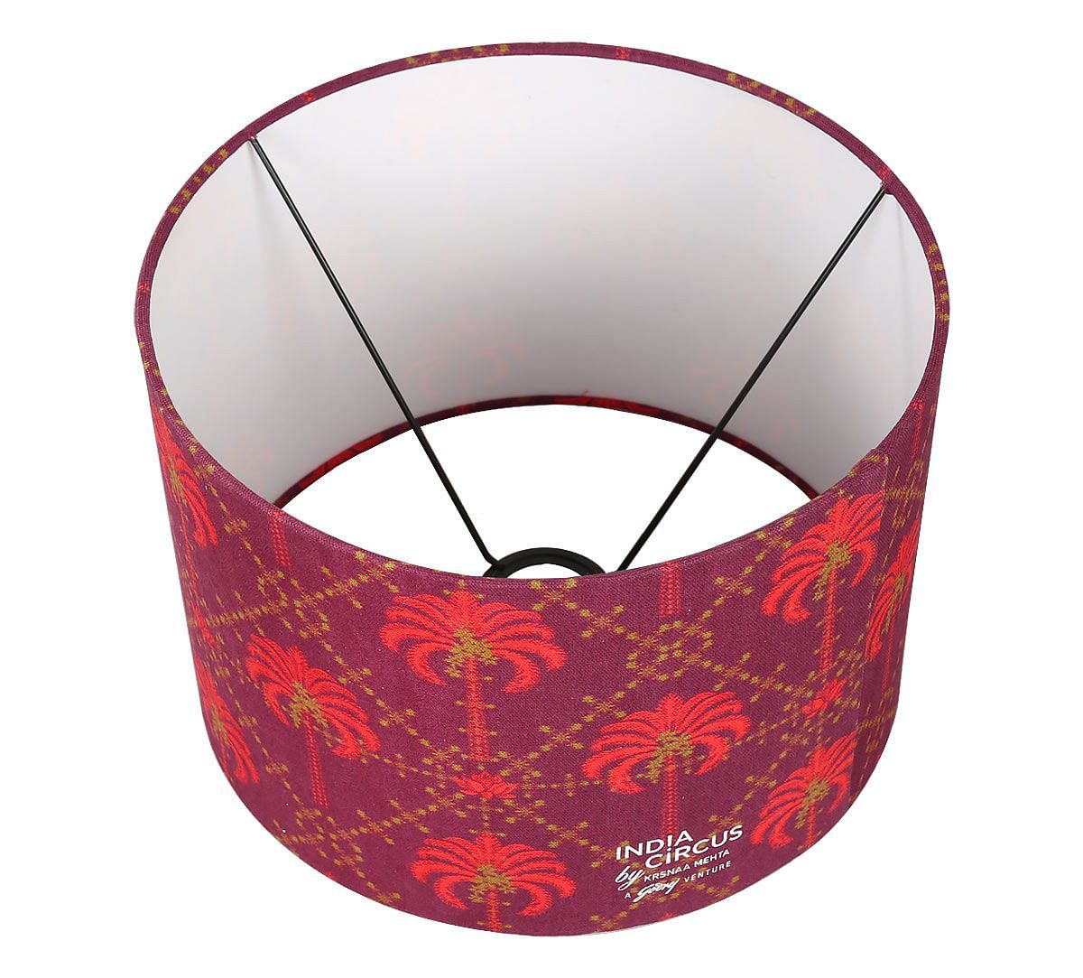 India Circus Poly Palmeria Cylindrical Lamp Shade