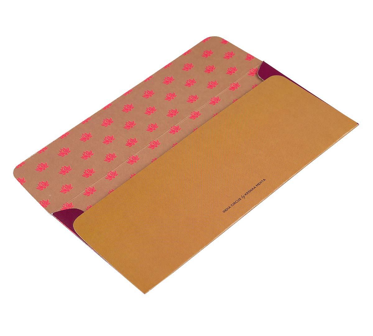 India Circus Poly Palmeria Gift Envelope Set of 6