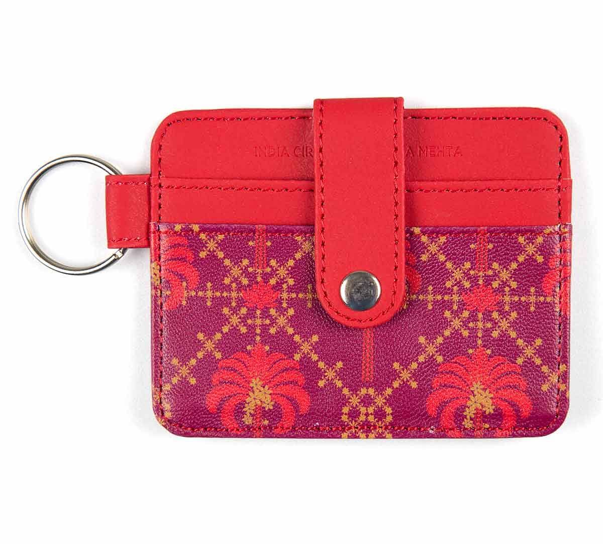 India Circus Poly Palmeria Keychain Card Holder