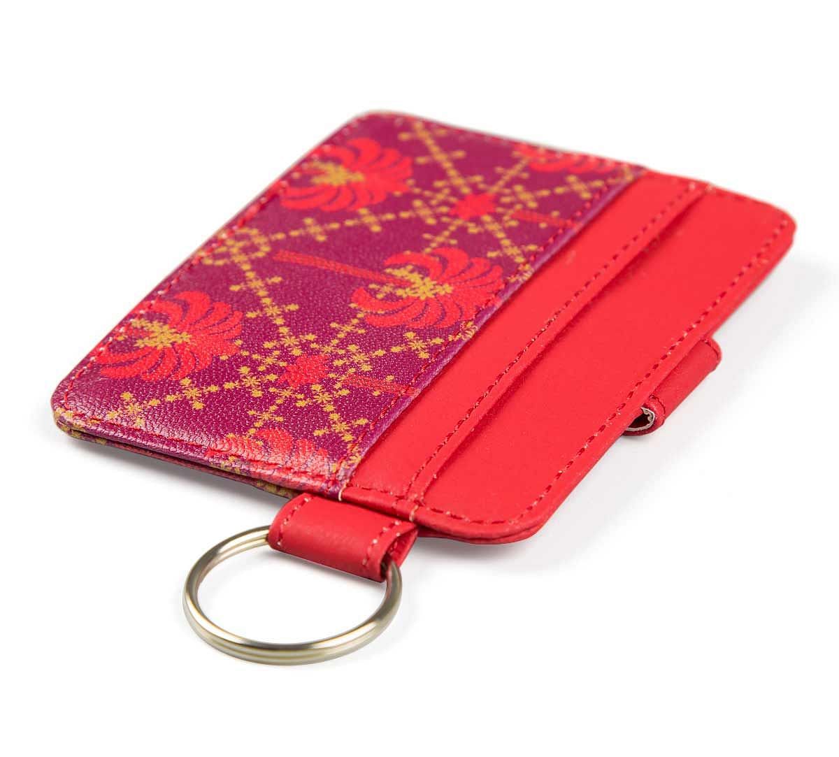 India Circus Poly Palmeria Keychain Card Holder
