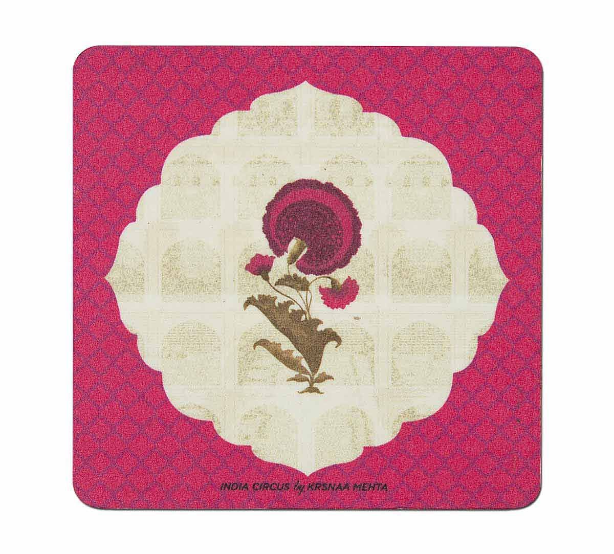 India Circus Poppy Surprise  Table Coaster Set of 6