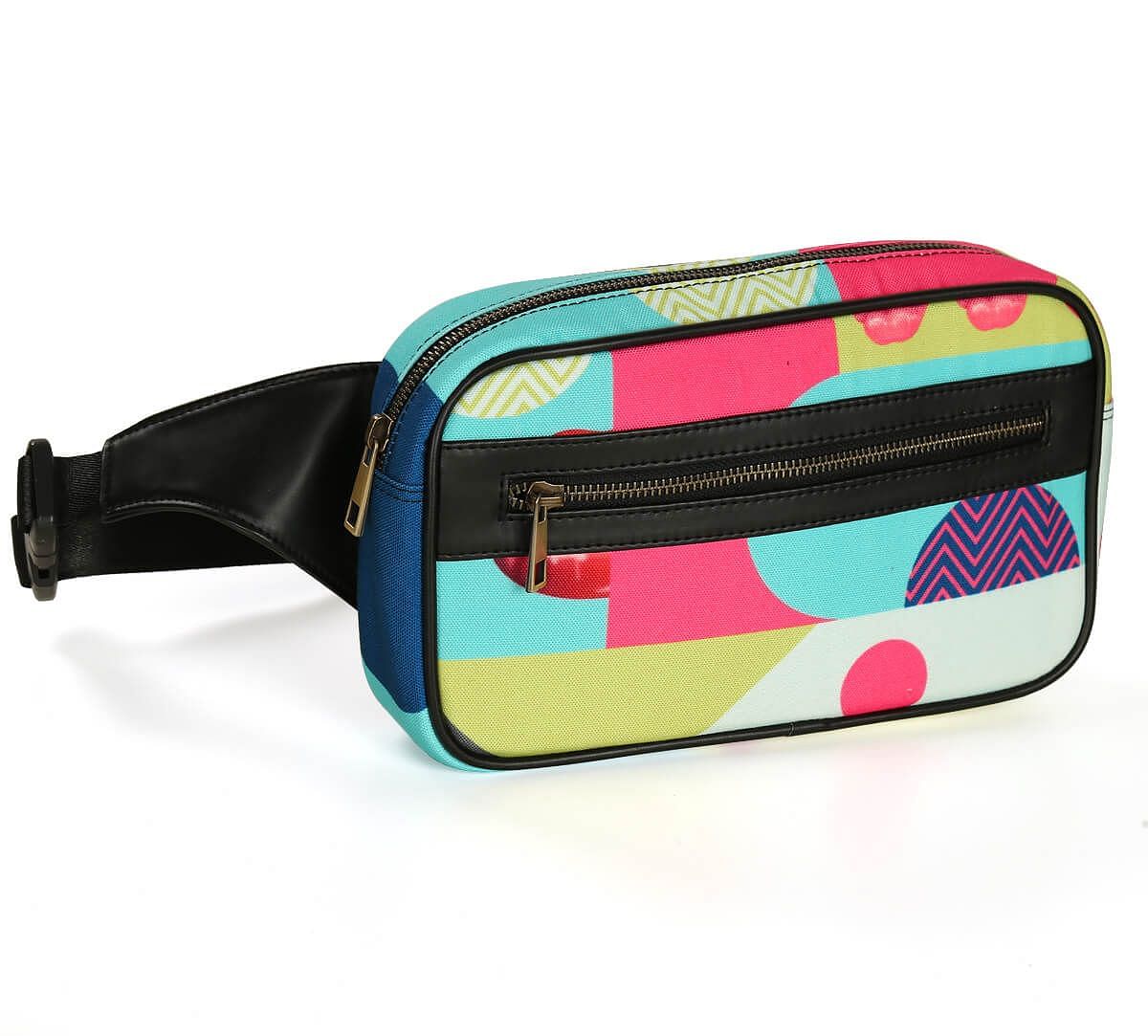 India Circus Popsicle Chevron Raffu Belt Bag