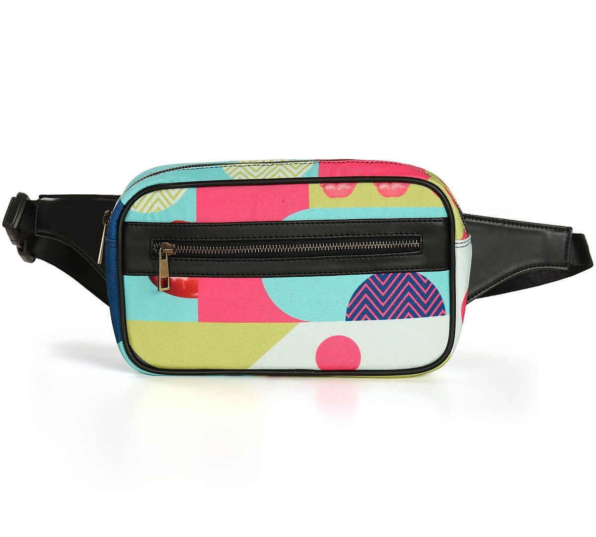 India Circus Popsicle Chevron Raffu Belt Bag