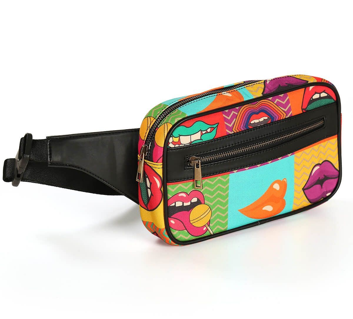 India Circus Popsicle Lips Belt Bag