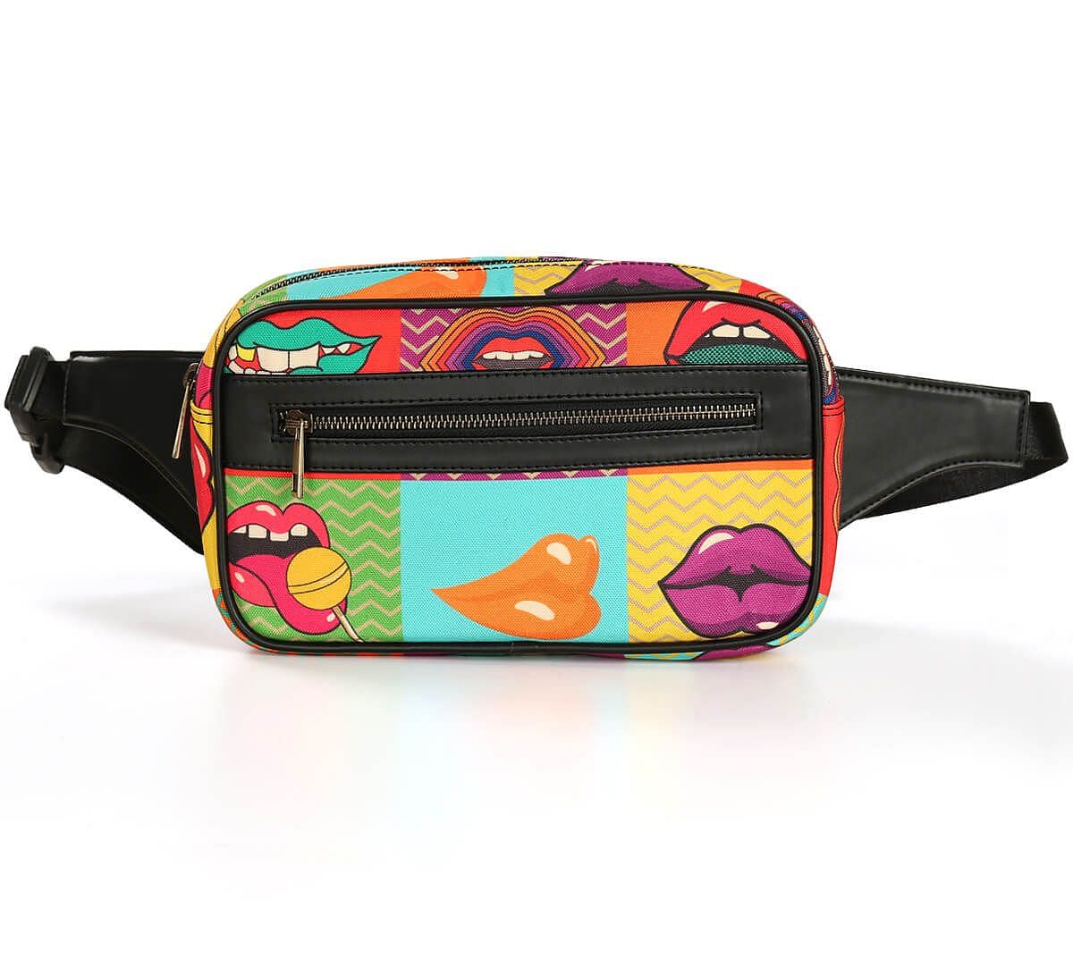 India Circus Popsicle Lips Belt Bag
