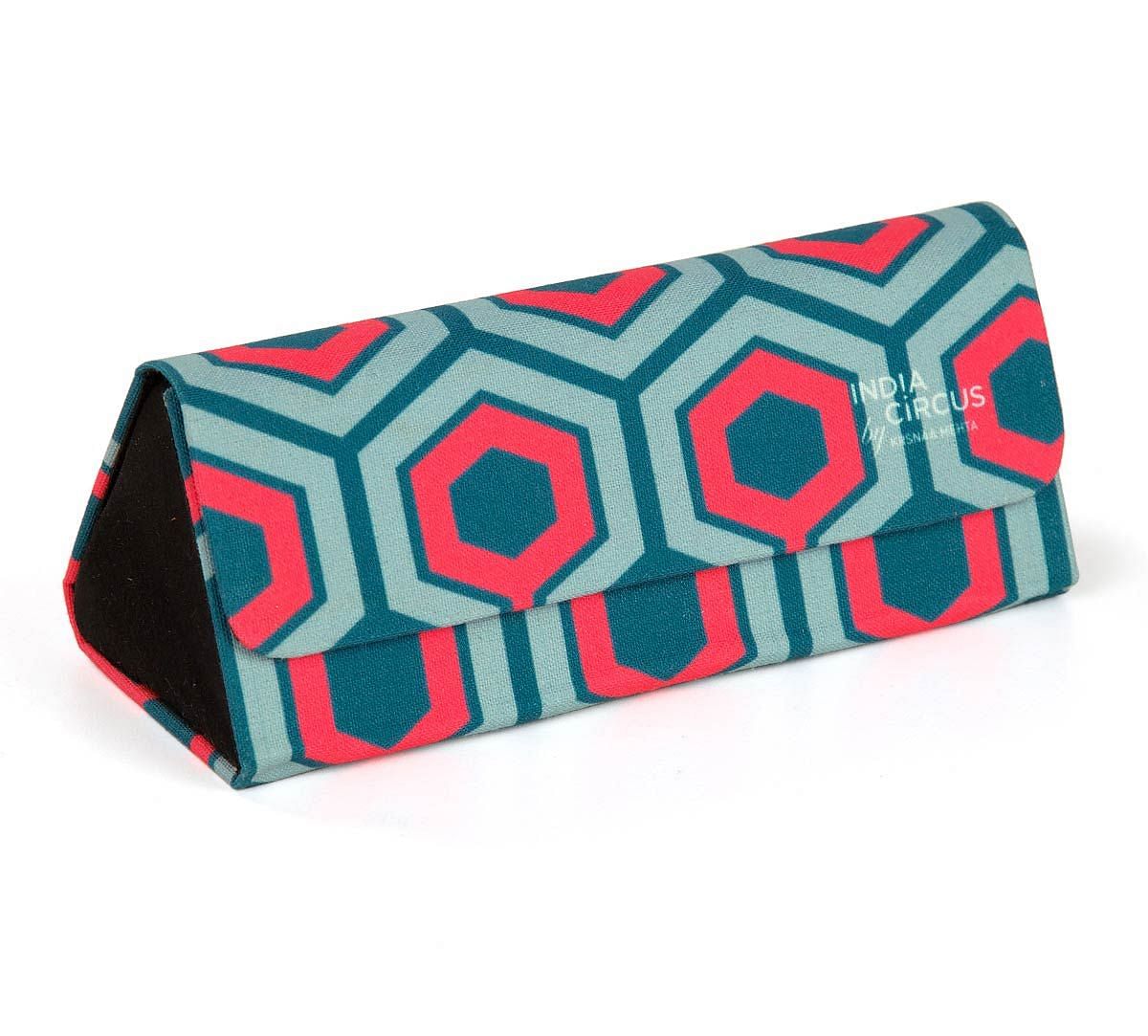 India Circus Prismatic Hexagons Spectacle Case