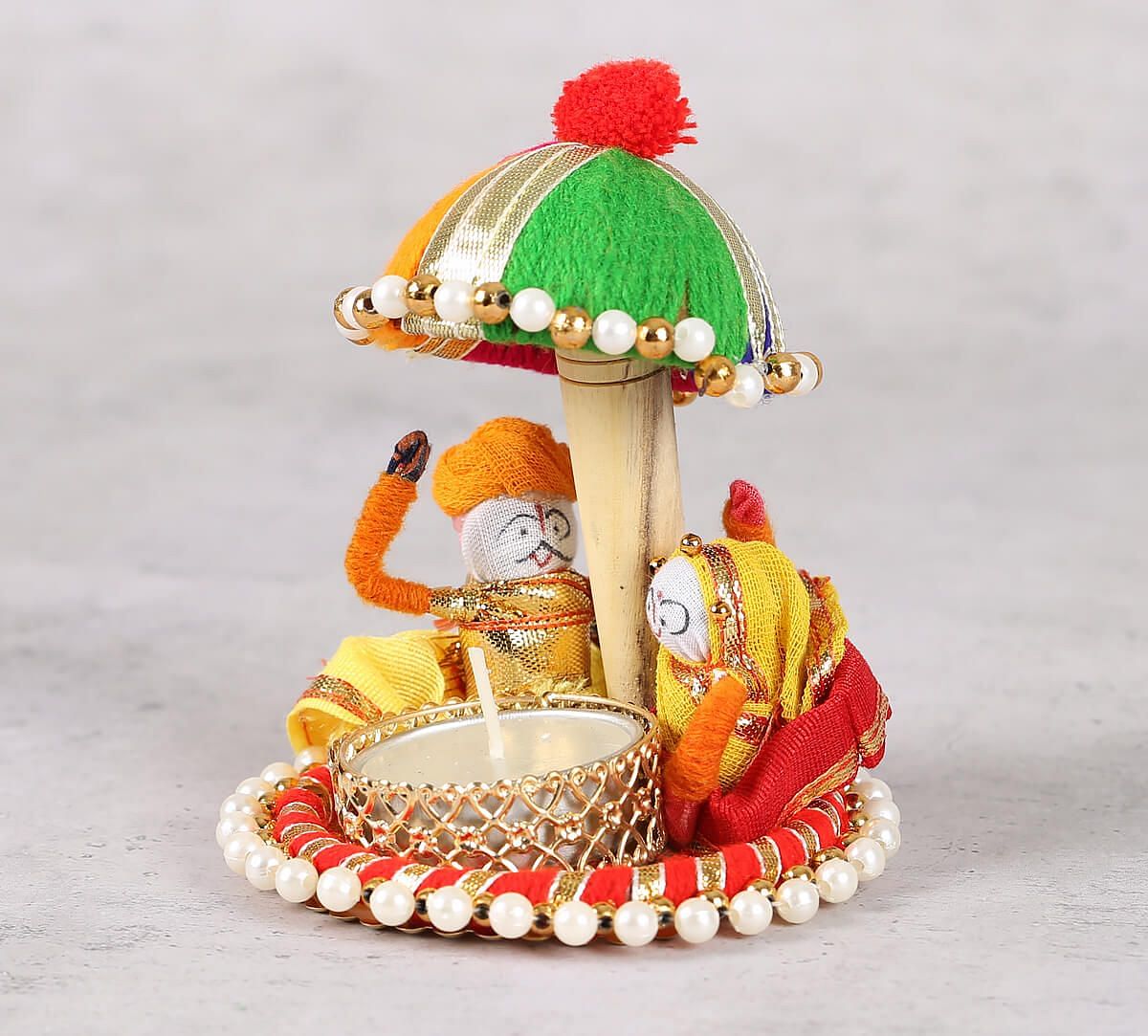 India Circus Rajah Rani Tea Light Holder