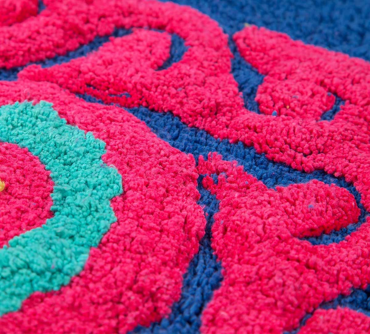 India Circus Rangoli Bathmat