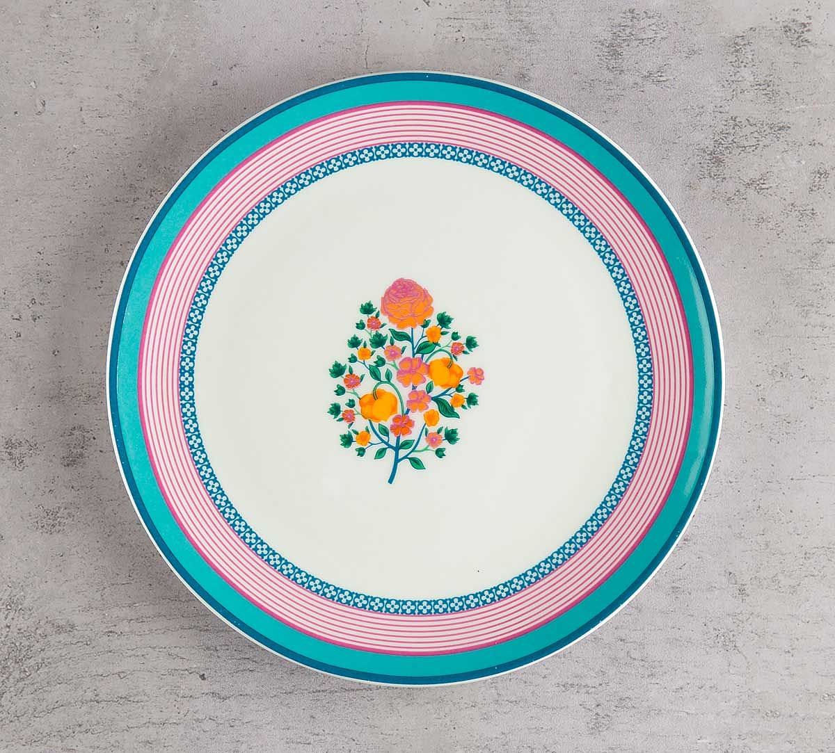 India Circus Rose Creeper Quarter Plate