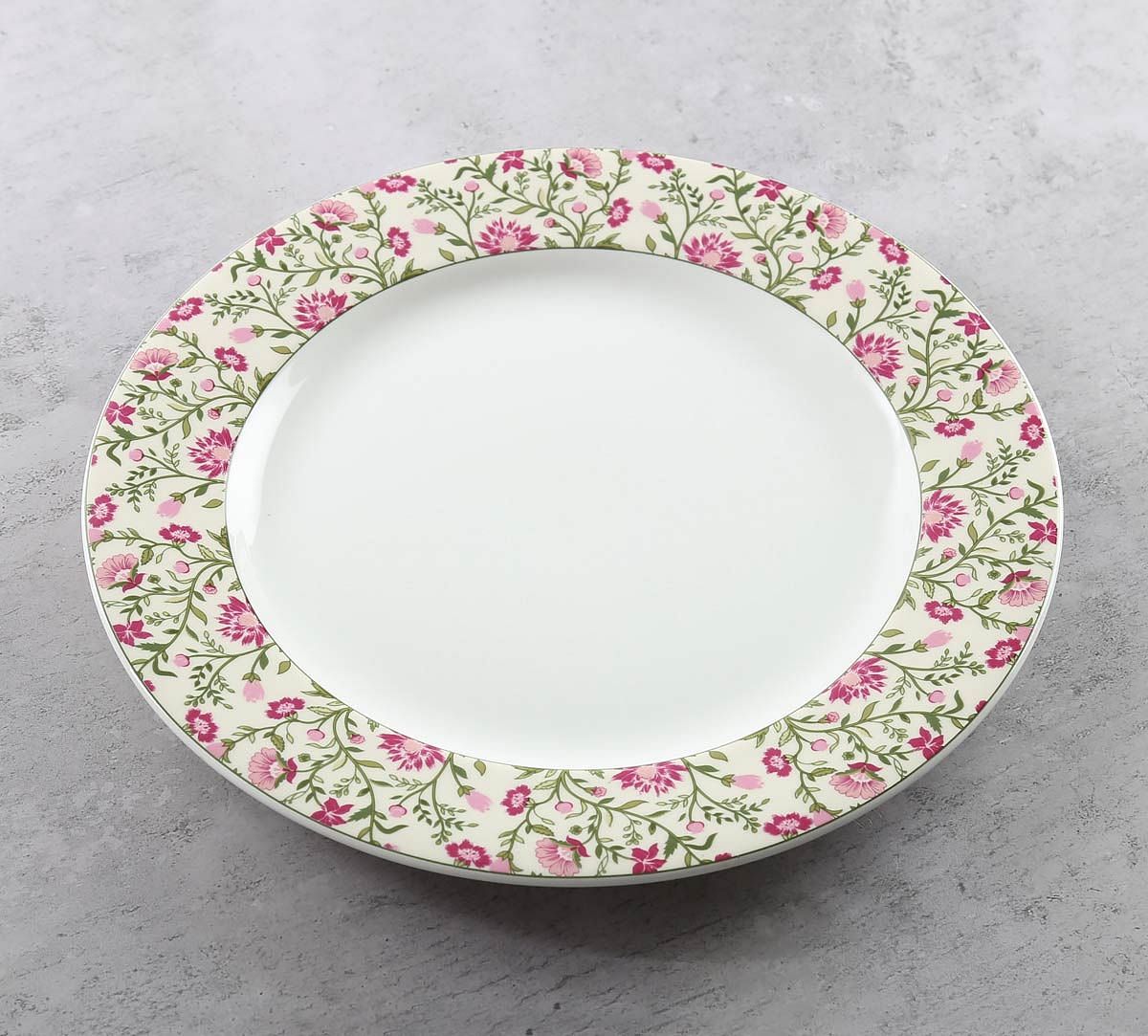 India Circus Rose Mallow Moscheutos Dinner Plate