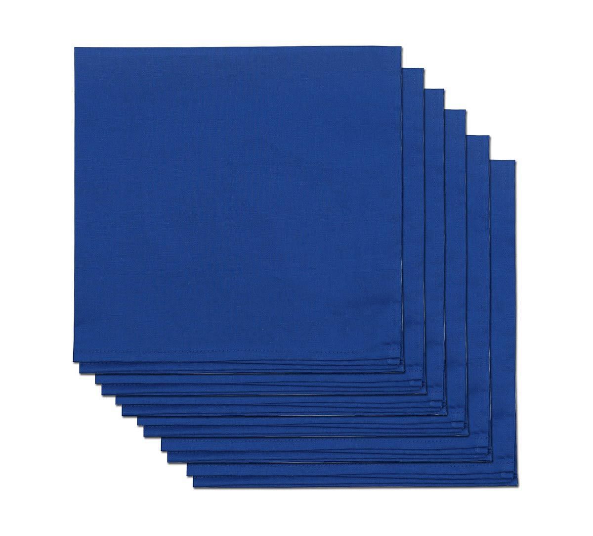 India Circus Royal Azure Table Napkin Set of 6
