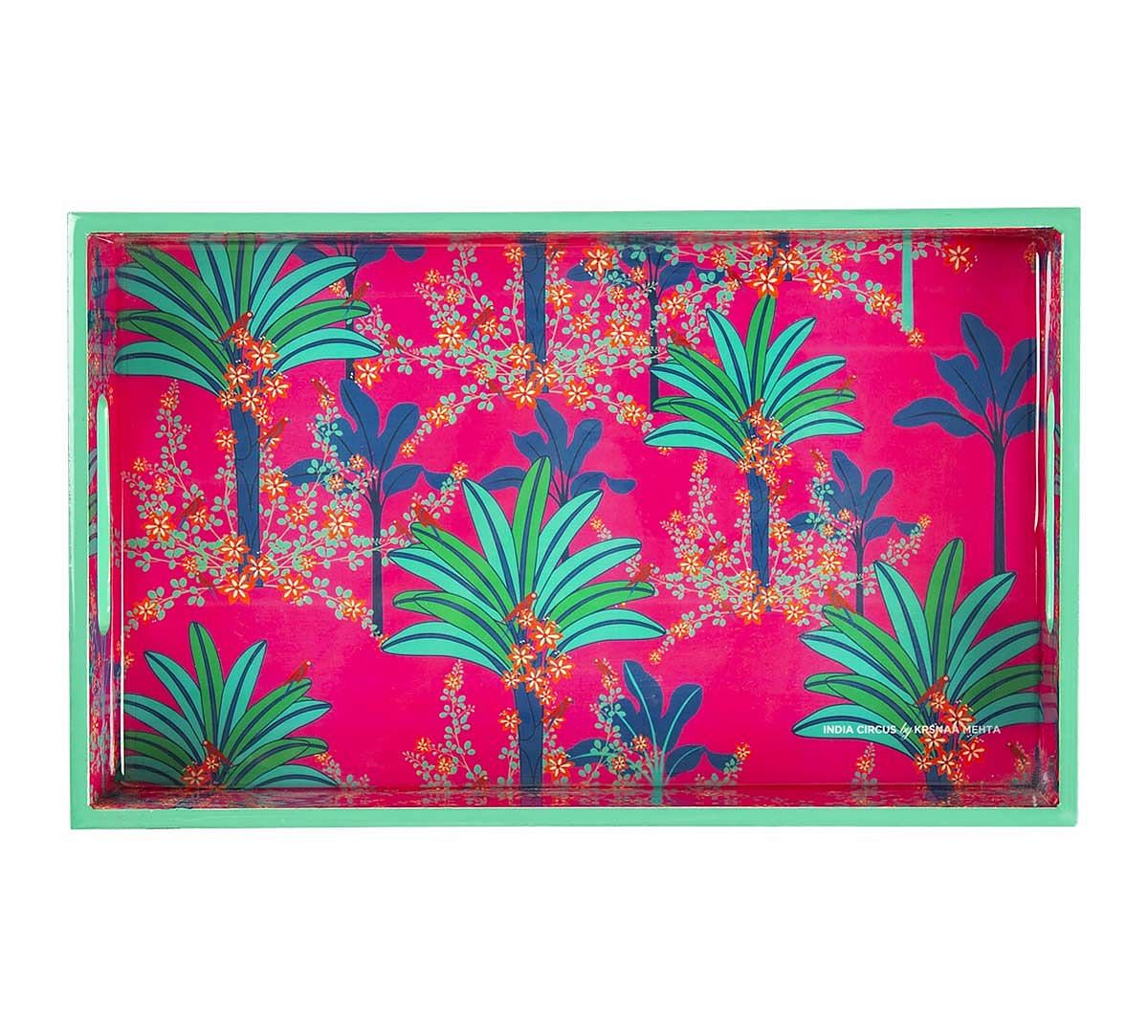 India Circus Royal Palms Rectangle Serving Tray