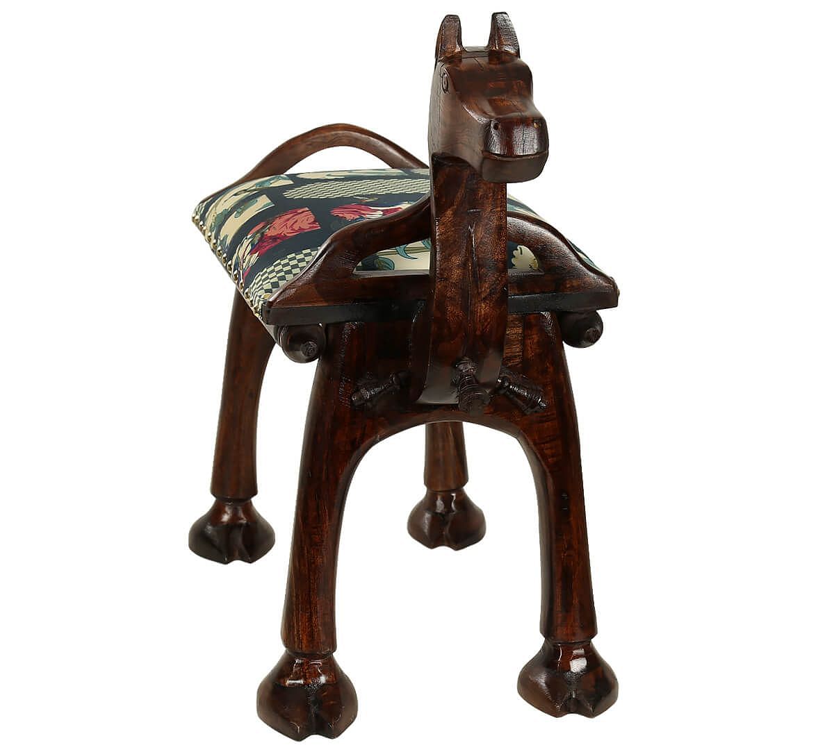 India Circus Signature Windows Camel Pouffe