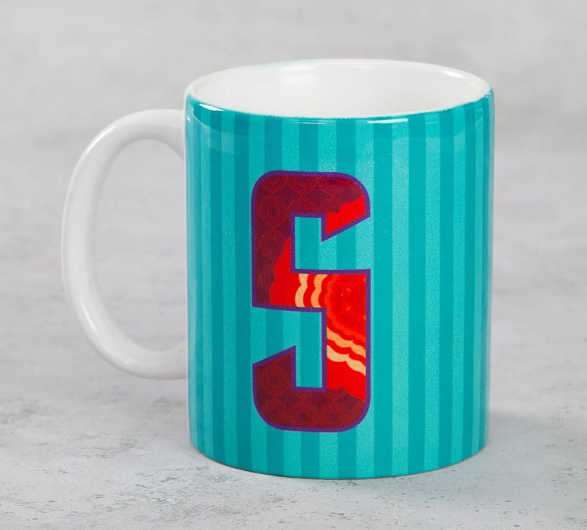 India Circus Sophisticated Alphabet S Mug