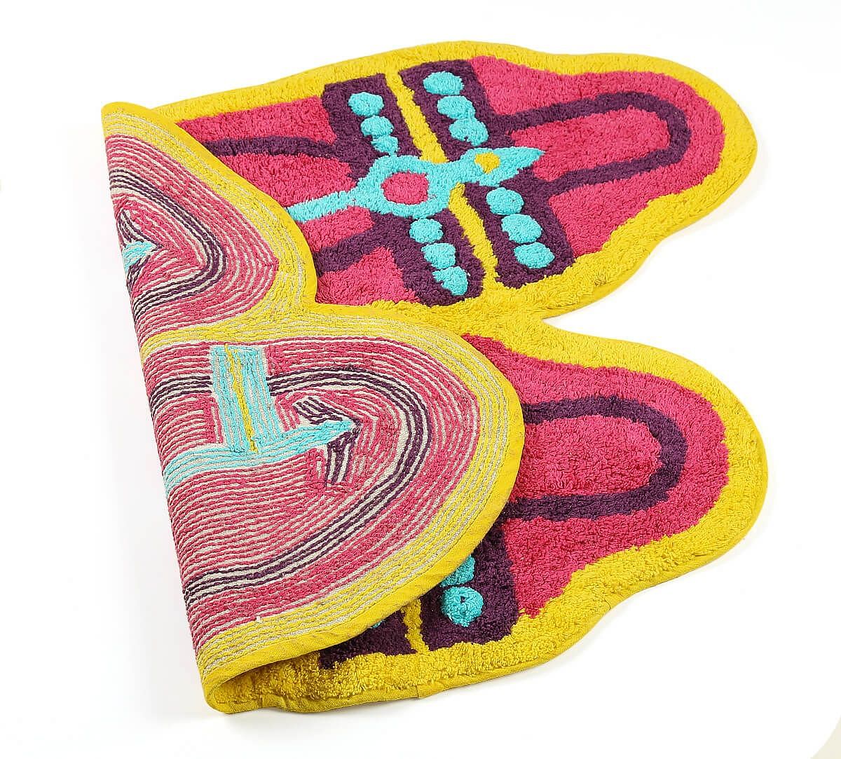 India Circus Step in Style Shape Bath Mat