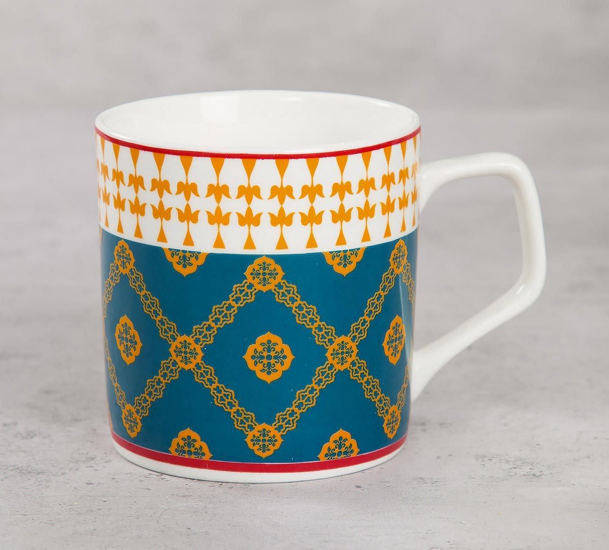 India Circus Swirling Safari Mug (Set of 6)