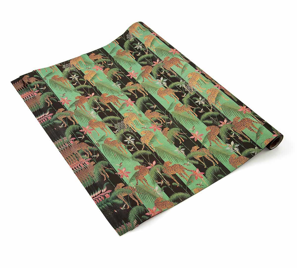 India Circus The Famished Cheetah Gift Wrapping Paper