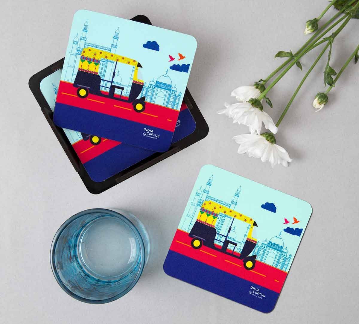 India Circus The Indian Cavalier Table Coaster