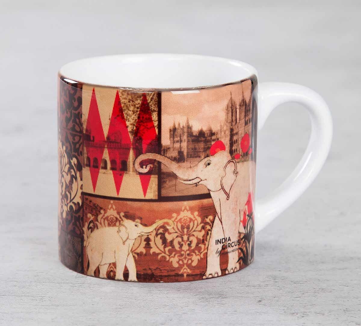 India Circus The Mughal Era Coffee Mug Small