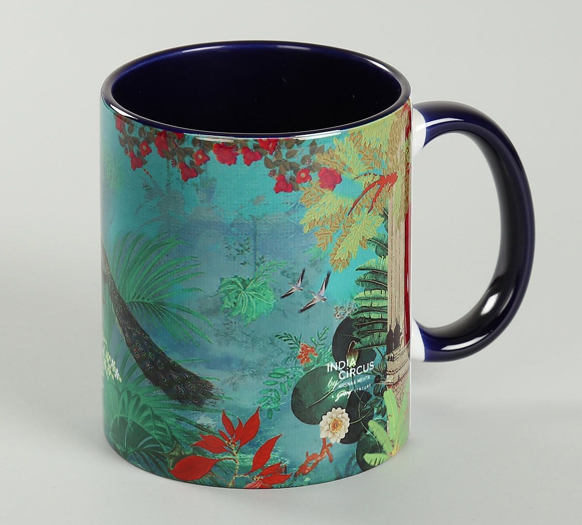 India Circus The Peacock Throne Coffee Mug