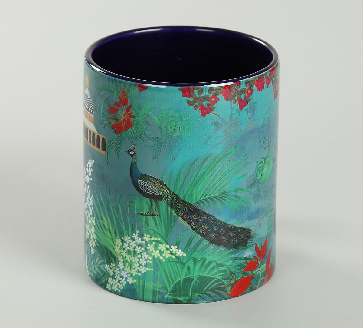 India Circus The Peacock Throne Coffee Mug