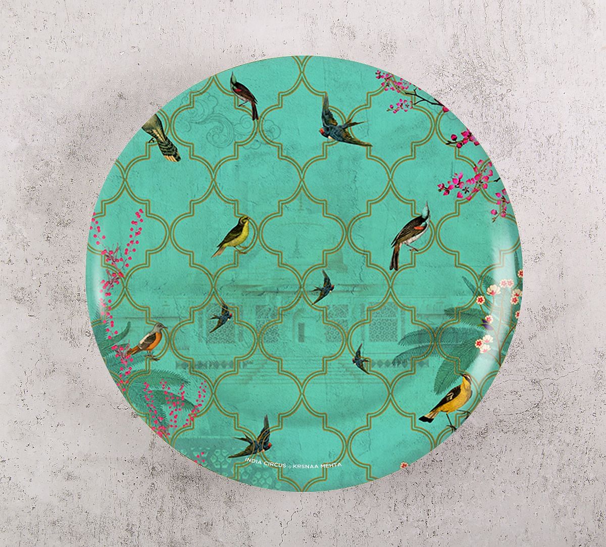 India Circus The World From My Window Decor Plate