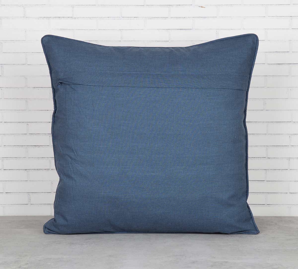 India Circus Tinted Queen Blended Taf Silk Cushion Cover