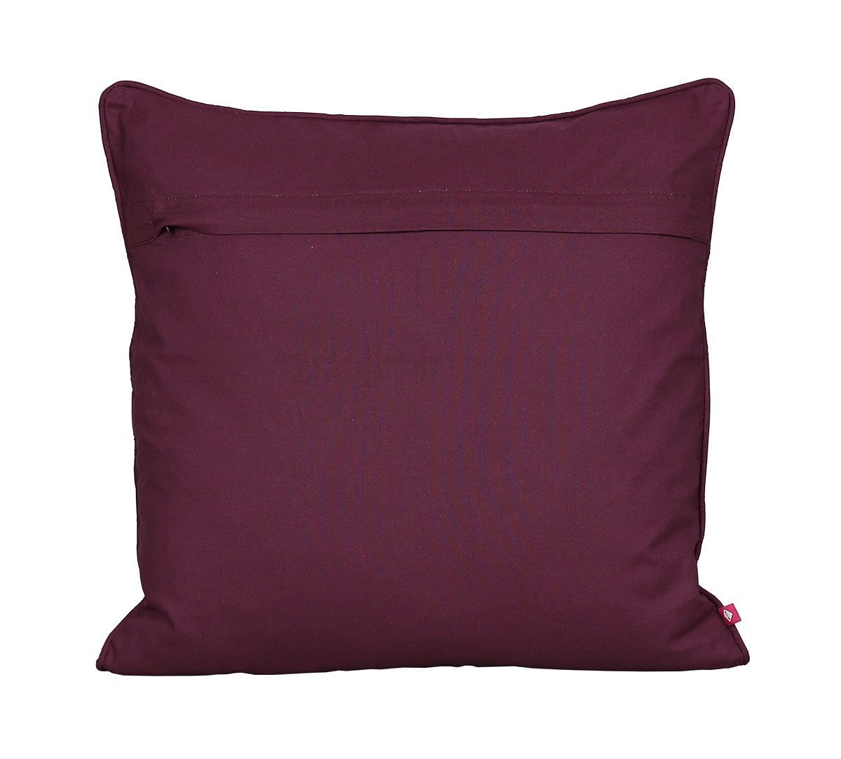 India Circus Trapped Bluebird Polyester Cushion Cover
