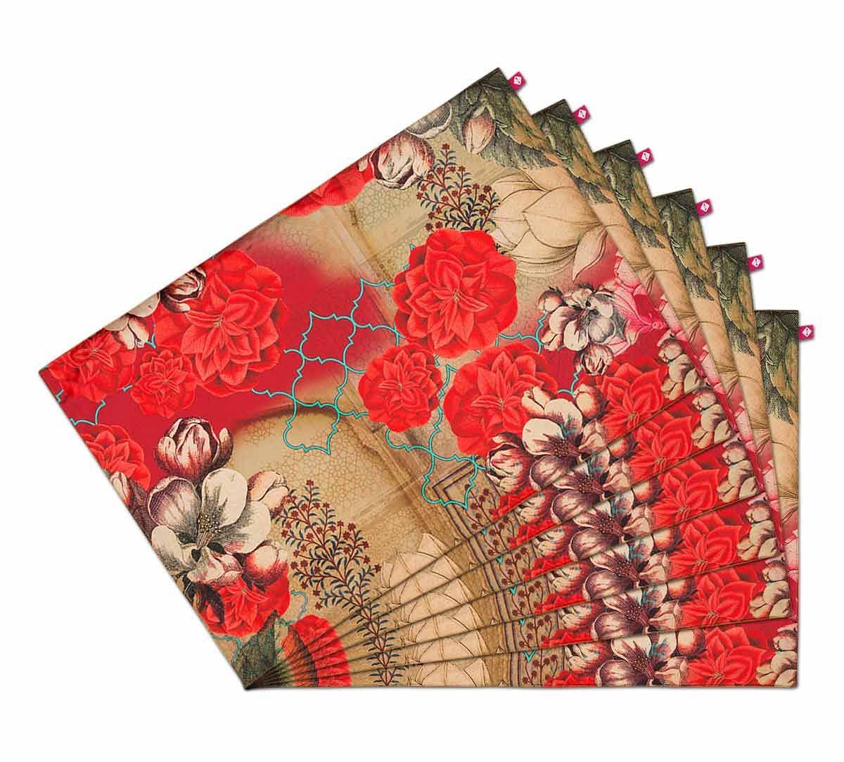 India Circus Trapped Dahlia Table Mats Set of 6