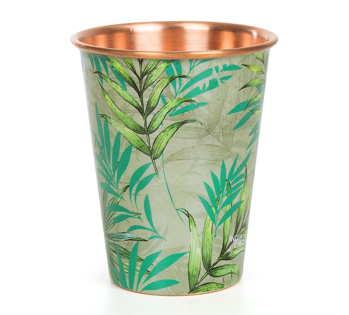 India Circus Tropical Fall Copper Tumbler