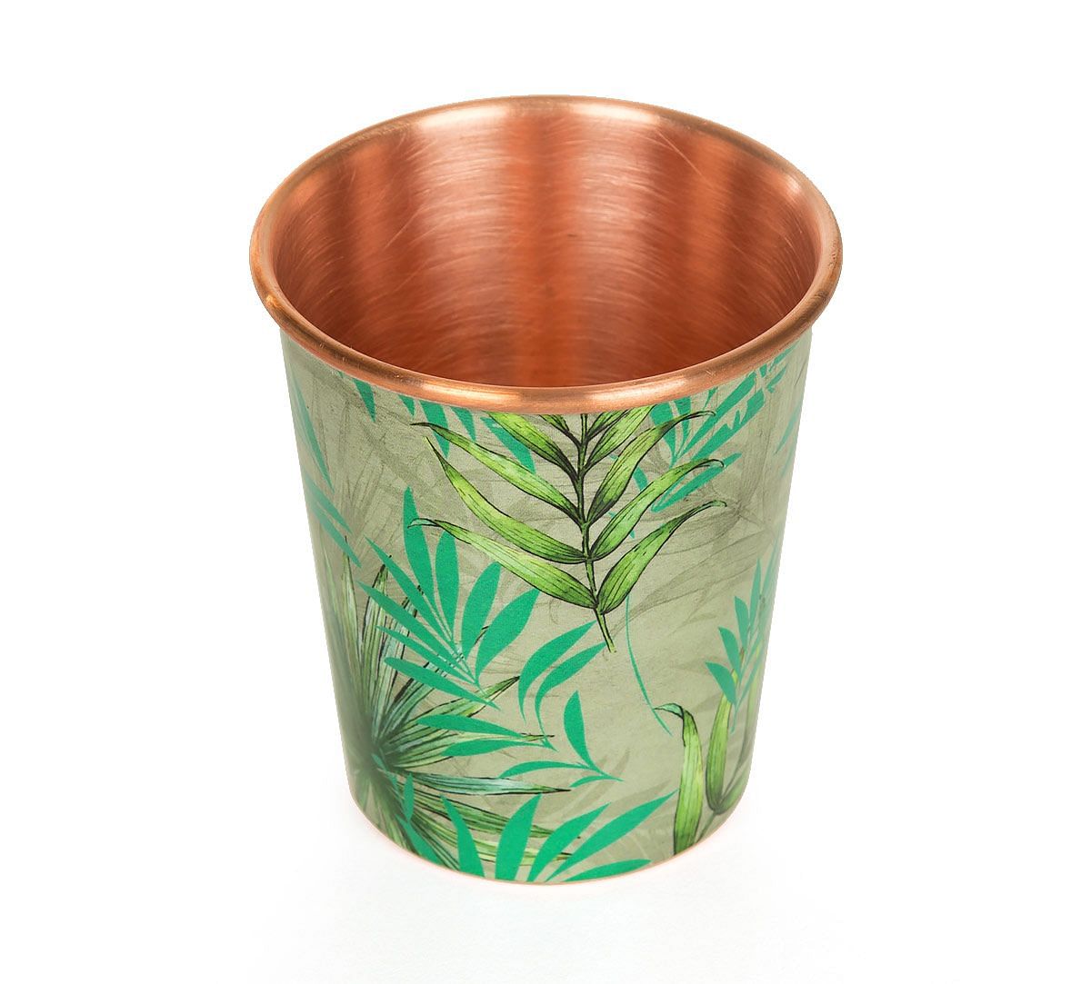 India Circus Tropical Fall Small Copper Tumbler