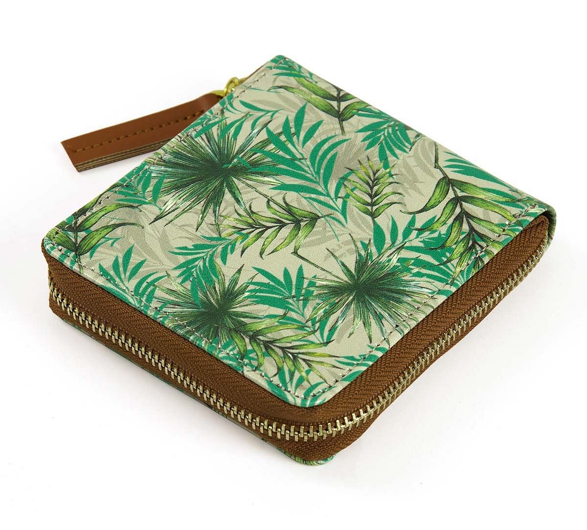 India Circus Tropical Fall Zipper Wallet