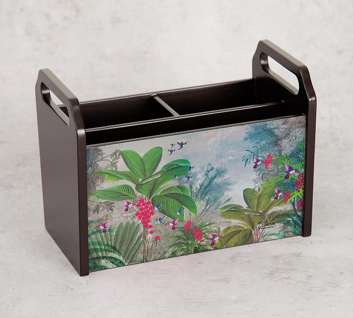 India Circus Tropical View Desk Organizer