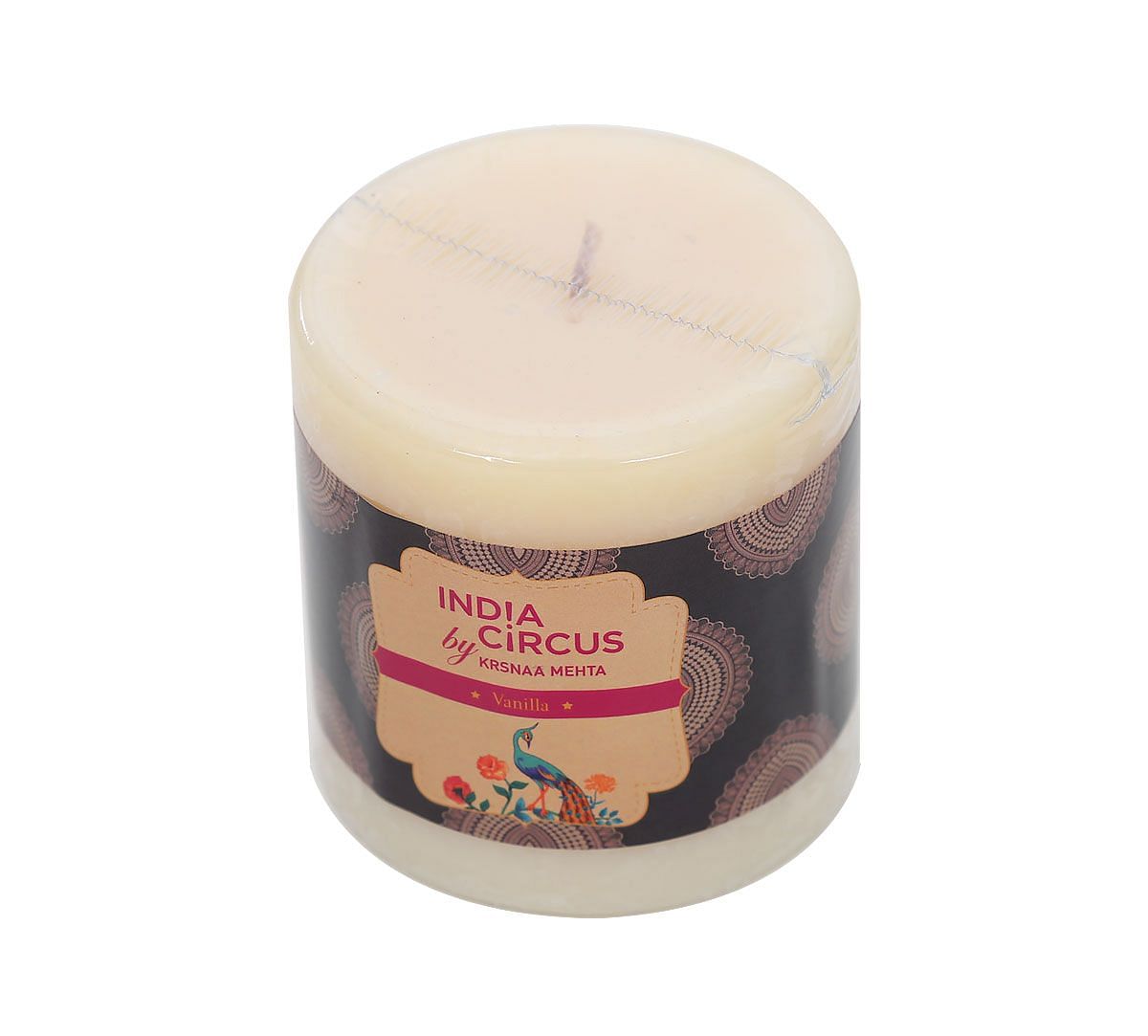 India Circus Vanilla Bean Drum Candle