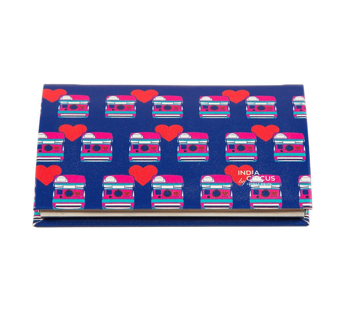 India Circus Vehicle Love Emoji Visiting Card Holder