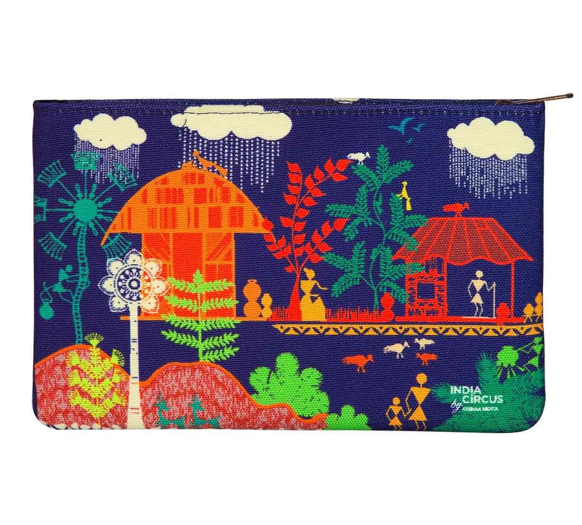 India Circus Village Reverie Makeup Pouch