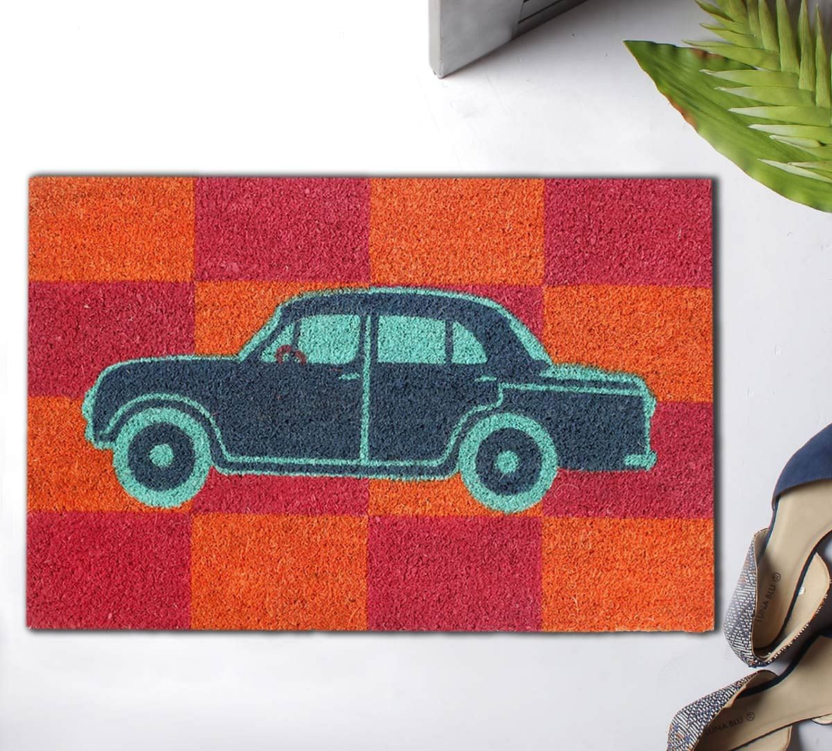 India Circus by Krsnaa Mehta Vintage on Wheels Doormat