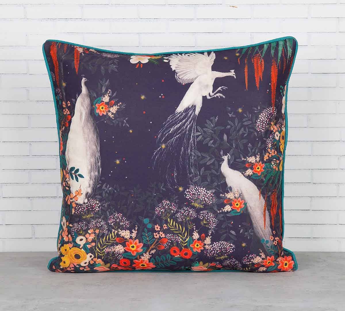 India Circus Vintage Spring Blended Taf Silk Cushion Cover