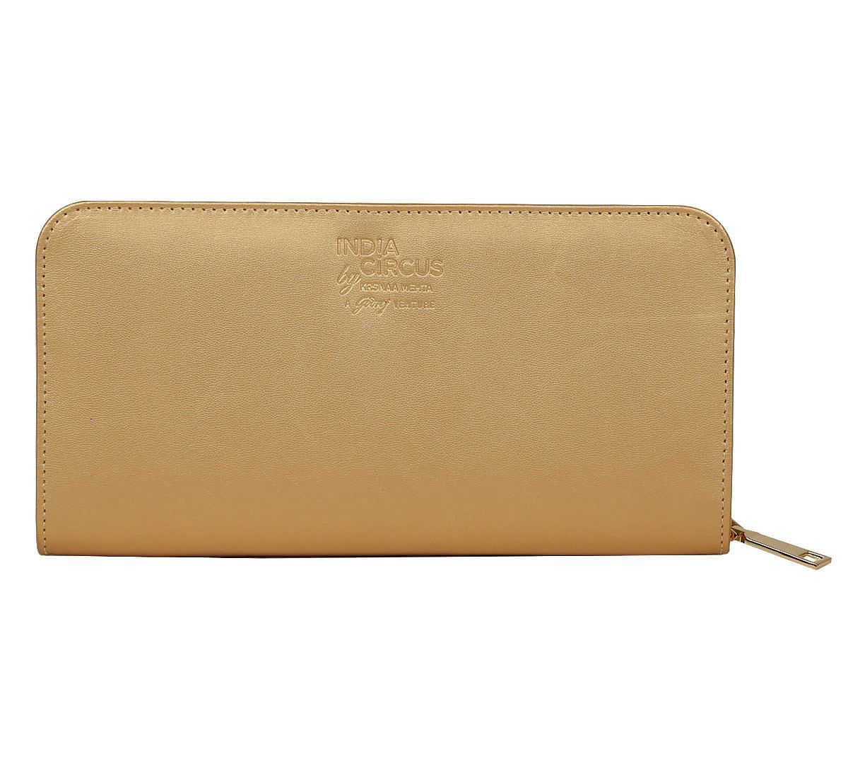 India Circus Violet Mastodon's Jamboree Ladies Zipper Wallet
